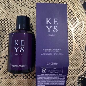 Keys Soulcare Be Luminous Exfoliator new in box
